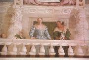 Paolo  Veronese Giustiana Barbaro and her Nurse (mk08) Spain oil painting artist